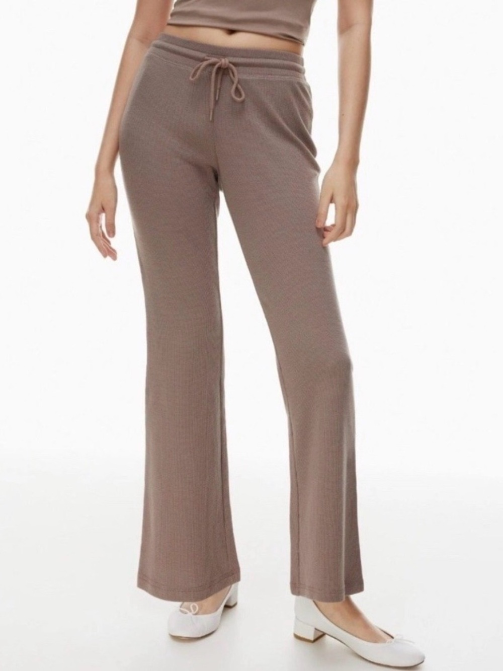 Sunday Best Baby Waffle Pants Taupe
